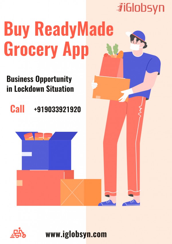 Buy Readymade Grocery Delivery App