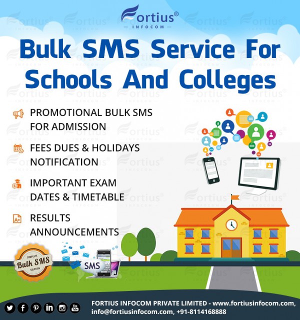 Schools &amp; Collages Use Bulk SMS Services