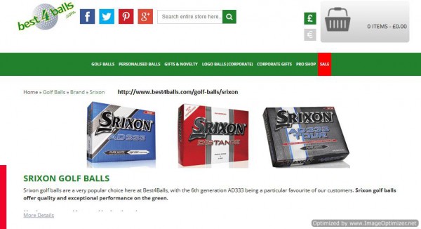 Srixon Golf Balls