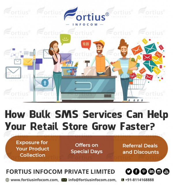 How Bulk SMS Services Can Help Your Retail Store Grow Faster?