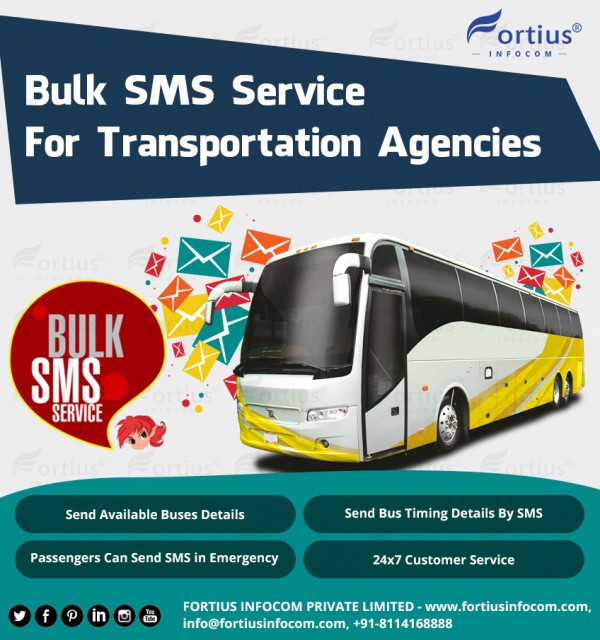 Bulk SMS Service For Transportation Agencies