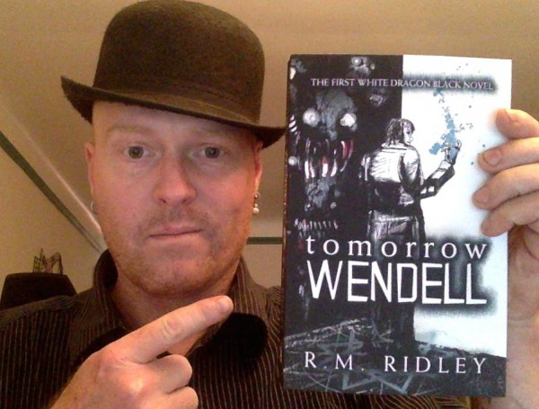 Me and my Novel - the novel looks better don't you think?