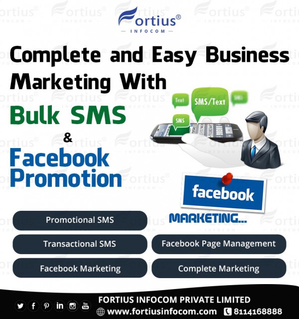 Easy Business Promotion Through Facebook  &amp; Bulk SMS Marketing