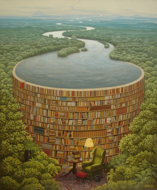 Behind every book, there is a flood of knowledge.