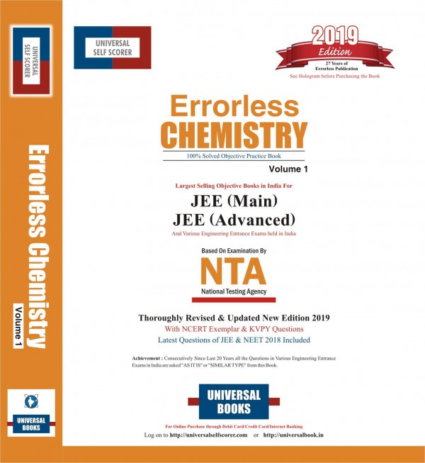 Errorless Chemistry Book for JEE