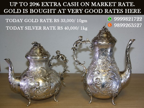 Cash For silver In Noida