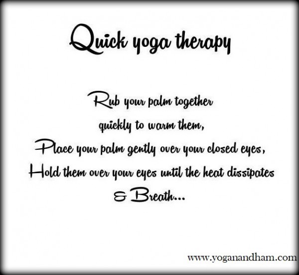 Quick Yoga Therapy