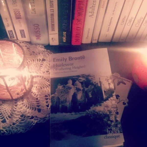    So It.s a novel and the story takes place in the "Landes of Yorkshire", a calm and soothing place where the neighborhood is small, and there on top of a hill the house of Mr. Earnshaw called "Hurlevent" who lived there with his two children, the housekeeper and maids, he was often away traveling for work and one day He brought with him a little dark and messy boy in poor condition, and since; he's been a part of the family and he became one of them, most particularly the favorite one of the father Earnshaw.     Obviously his two children Hindley and Catherine was so jealous of the stranger, came out of nowhere, who settled within their family and attract all the attention of their dear father, therefore he was abused by both of them at the beginning, and especially by Hindley since a very affectionate friendship began to settle between Catherine and Heathcliff the young intruder, the story takes place between those two who fell in love a few years later but as her beloved were uneducated, lacked discipline and above all he was poor; She agreed to marry Edgar Linton descendant of the family living at "Thrushcross Grange "not far from "Hurlevent" who has all these required qualities.        Following this unfortunate event Heathcliff disappeared for a few years to reappear after becoming the kind of man desired by Catherine, and his ultimate goal was to make their life a hell and take his revenge from those two families and the book tells how he has got to Catherine, his brother and their children to seize all their fortune and wealth...!     Well I found the story so sad because it shows that in seeking just the superficial aspect in a relationship and neglecting the importance of feelings ... it could leads not only to his own misfortune ; but worse ; of that an entire family and descendants by creating a real atomic bomb like Heathcliff ...     In fact I really loved the story it's interesting and so captivating cause it was hard to put the book down once I started reading, you just want to know what happen next and the end of this tragically story! Well for those who haven't read it yet, I hope I haven't spoiled you a lot ... and enjoy reading :)