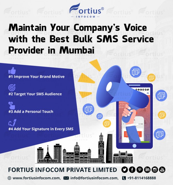 Maintain Your Company’s Voice with the Best Bulk SMS Service Provider in Mumbai