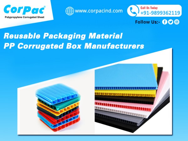 Reusable Packaging Material | PP Corrugated Box Manufacturers 