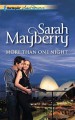 More Than One Night (Harlequin Superromance) - Sarah Mayberry