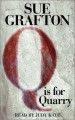 Q Is For Quarry (Kinsey Millhone #17) - Sue Grafton, Judy Kaye