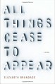 All Things Cease to Appear: A novel - Elizabeth Brundage