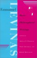 Emmanuel Levinas: Basic Philosophical Writings (Studies in Continental Thought) - Emmanuel Lévinas, Adriaan T. Peperzak, Simon Critchley, Robert Bernasconi