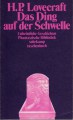 Das Ding auf der Schwelle. Unheimliche Geschichten - H.P. Lovecraft, Rudolf Hermstein