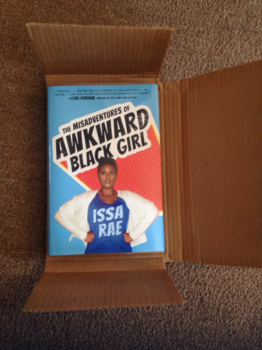 Just got a surprise in the mail from my brother and my sister-in-law! They know me too well! This is perfect because I’m supposed to be going to a book signing to meet her next week!