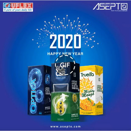 2020 HAPPY NEW YEAR | ASEPTO - PACKAGING