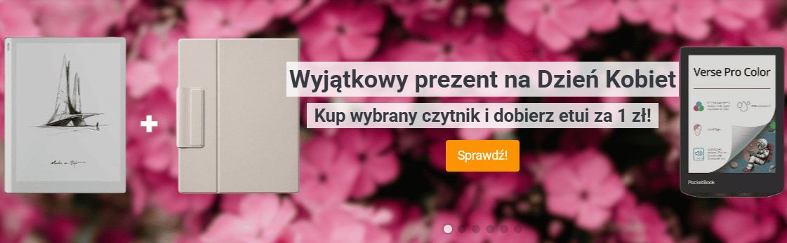 tekst: Promocja: Wybrane czytniki Onyx Boox z firmową okładką za 1 PLN na Dzień Kobiet