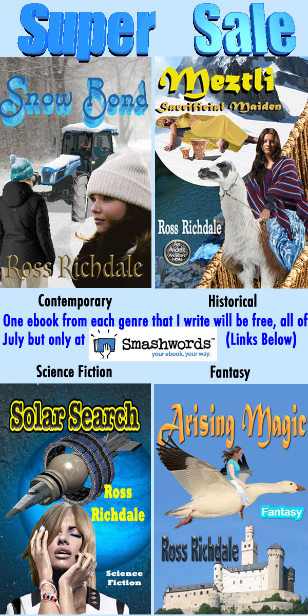 Free Ebooks for July