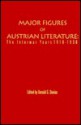 Major Figures Of Austrian Literature: The Interwar Years 1918 1938 - Donald G. Daviau