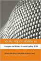 Social Policy Review, 16: Analysis and Debate in Social Policy, 2004 - Nicholas Ellison