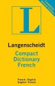 French Compact Dictionary - Langenscheidt-Redaktion