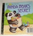 Panda Bear's Secret (First Little Golden Book) - Michaela Muntean, Christopher Santoro