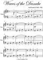 Waves of the Danube Ivanovici Easy Piano Sheet Music - Iosif Ivanovici, SilverTonalities