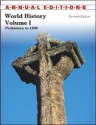 World History: Prehistory to 1500 (Annual Editions : World History Vol 1) - David McComb, McGraw-Hill Publishing