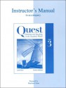 Instructors Manual to accompany Quest Listening and Speaking in the Academic World, Vol. 3 - Pamela Hartmann, Laurie Blass, Marietta Urban