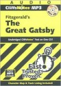 Cliffsnotes Fitzgerald's the Great Gatsby (Cliffsnotes Audio) - Kate Maurer