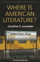 Where Is American Literature? - Caroline F. Levander