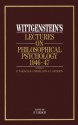 Lectures on Philosophical Psychology 1946-47 - Ludwig Wittgenstein, Peter T. Geach