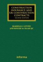 Construction Insurance and UK Construction Contracts - Marshall Levine, Roger ter Haar, Richard Anderson, Justice, Lord Jackson, Edward Banyard Smith