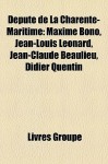 D Put De La Charente-Maritime - Livres Groupe