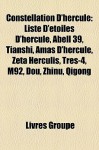 Constellation D'Hercule - Livres Groupe