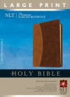 Holy Bible Slimline Reference NLT Large Print - Tyndale