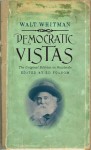 Democratic Vistas: The Original Edition in Facsimile - Walt Whitman, Ed Folsom