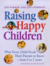 Raising Happy Children: What Every Child Needs Their Parents To Know From 0 To 7 Years - Jan Parker, Jan Stimpson