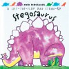 Mini Dinosaurs: Stegosaurus: A Lift-the-Flap and Stand-Up - David Hawcock