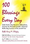 100 Blessings Every Day: Daily Twelve Step Recovery Affirmations for Personal Growth - Kerry M. Olitzky