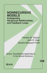 Nonrecursive Models: Endogeneity, Reciprocal Relationships, and Feedback Loops - Pamela Paxton, John R. Hipp, Sandra Marquart-pyatt