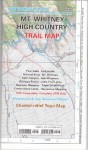 Mt. Whitney High CountryTrail Map - Tom Harrison Maps