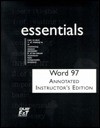 Essentials Word Off97 (Acad) Aie B+d Sup - MATHERLY, Que Corporation, Michele Reader