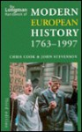 The Longman Handbook of Modern European History, 1763-1997 (Longman Handbook to History) - Chris Cook, John Stevenson
