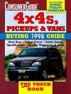 Consumer Guide 4x4s, Pickups & Vans: Buying 1998 Guide - Consumer Guide