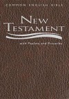 Ceb Common English Bible Pocket New Testament with Psalms and Proverbs - Common English Bible