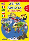 Atlas świata z naklejkami - Guzowska Beata, Bogucka Katarzyna