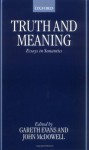 Truth and Meaning: Essays in Semantics - Gareth Evans, John McDowell