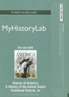 New Myhistorylab -- Standalone Access Card -- For Visions of America, Combined Volume - Jennifer D. Keene, Saul T. Cornell, Edward T. O'Donnell
